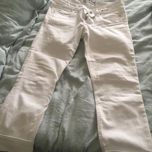 Express white jeans